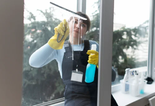 Nettoyage de vitres intérieures et extérieures à Arcey